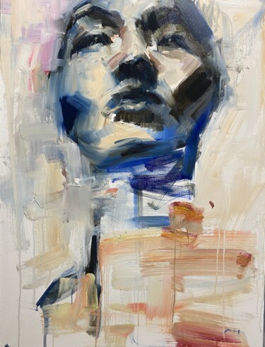 Картина под названием "COSMIC DREAM" - Ruslan Nikankin, Подлинное произведение искусства, Масло Установлен на Деревянная рам…