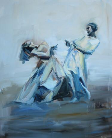 Painting titled "Dance of Love" by Ruslan Nikankin, Original Artwork, Acrylic