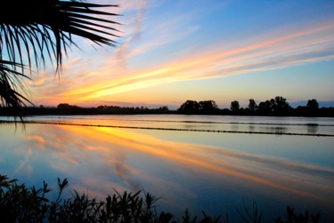 Fotografía titulada "Puesta de sol. Vale…" por Olena Parkhomenko, Obra de arte original