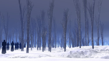 The Frozen Devotion Digital Arts titled "The Frozen Devotion" by Russell Newell, Original Artwork, 3D Modeling