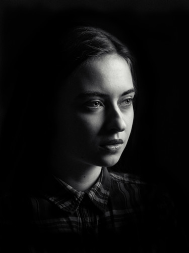 Photography titled "The gaze of a young…" by Rustam Yusupov, Original Artwork, Digital Photography