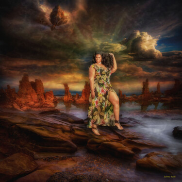 Arte digital titulada "On the seven winds.…" por Rustle Extreme, Obra de arte original, Collages digitales