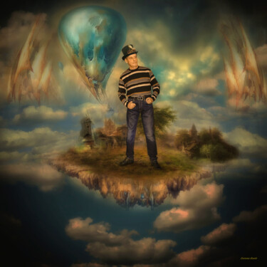 Digital Arts titled "Wanderings." by Rustle Extreme, Original Artwork, Digital Collage