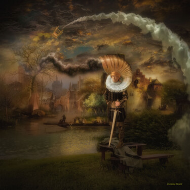 Digital Arts titled "I have no time to s…" by Rustle Extreme, Original Artwork, Digital Collage