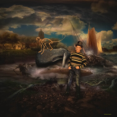 Digital Arts titled "Transformation a ca…" by Rustle Extreme, Original Artwork, Digital Collage