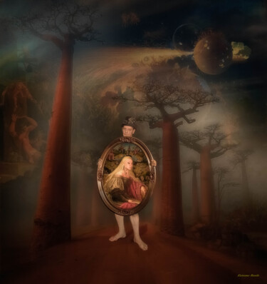 Digital Arts titled "From Hell to Heaven." by Rustle Extreme, Original Artwork, Digital Collage
