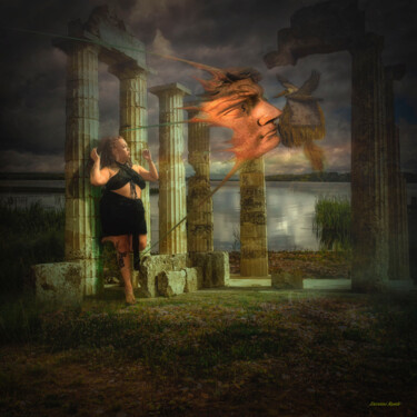 Digital Arts titled "Waiting for your Ha…" by Rustle Extreme, Original Artwork, Digital Collage