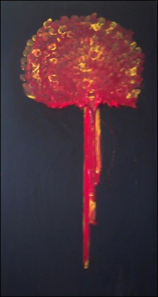 Painting titled "AFTERMATH" by Ruth F., Original Artwork