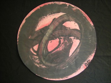 Peinture intitulée "circle painting, 20…" par Ruz Forest, Œuvre d'art originale, Autre