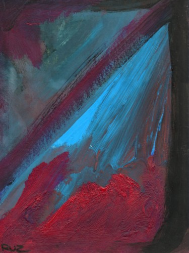 Peinture intitulée "abstract 13, 2012,…" par Ruz Forest, Œuvre d'art originale, Autre