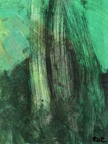 Peinture intitulée "abstract 12, 2013,…" par Ruz Forest, Œuvre d'art originale, Autre