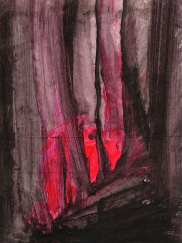 Painting titled "abstract 2, 2012, o…" by Ruz Forest, Original Artwork, Other