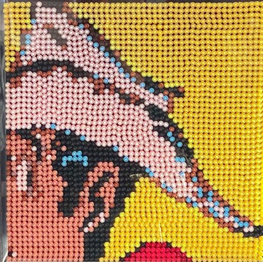 Luke Collages intitulée "Luke" par Herve Lombardozzi, Œuvre d'art originale, Collages