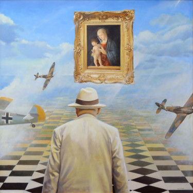 Painting titled "Finest Hour" by Richard Whincop, Original Artwork, Oil