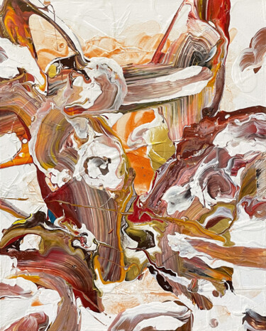 Pintura titulada "Abstract No.2142" por Ryan Valdem, Obra de arte original, Acrílico Montado en Bastidor de camilla de madera