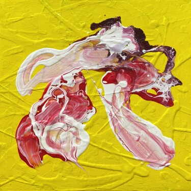 Картина под названием "Abstract No.2145" - Ryan Valdem, Подлинное произведение искусства, Акрил Установлен на Деревянная рам…