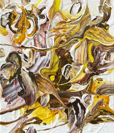 Pintura titulada "Abstract No.2152" por Ryan Valdem, Obra de arte original, Acrílico Montado en Bastidor de camilla de madera