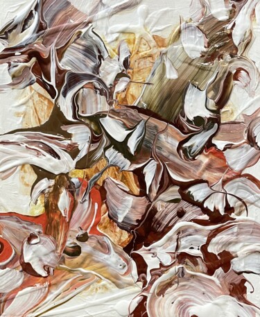 Pintura titulada "Abstract No.2168" por Ryan Valdem, Obra de arte original, Acrílico Montado en Bastidor de camilla de madera