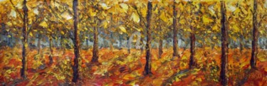 Картина под названием "pre-painting Autumn…" - Rybakow Fine Art, Подлинное произведение искусства, Масло