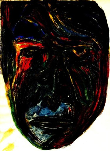 Картина под названием "Control oneself" - Rybalko, Подлинное произведение искусства, Масло