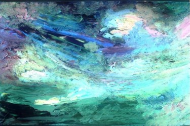 Картина под названием "Небесная стихия" - Rybalko, Подлинное произведение искусства, Масло