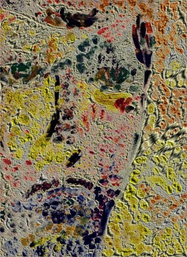 Картина под названием "Обеспокоенный своим…" - Rybalko, Подлинное произведение искусства, Масло
