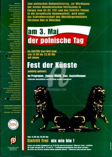 Kolaże zatytułowany „Fest der Kunste, B,…” autorstwa Espacio Interforma, Oryginalna praca