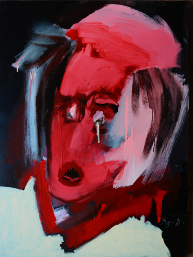 Pintura titulada "La vengeance" por Maryse Coin (Ryse Kaïa), Obra de arte original, Acrílico Montado en Bastidor de camilla…