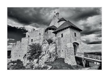 Fotografia intitulada "Most na zamku w Bob…" por Ryszard Stelmachowicz, Obras de arte originais, Fotografia Não Manipulada