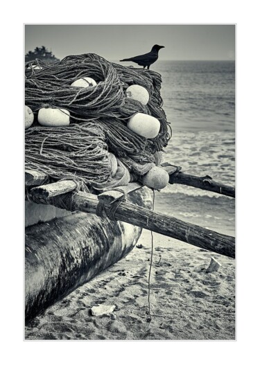 Fotografia zatytułowany „Rybackie sieci” autorstwa Ryszard Stelmachowicz, Oryginalna praca, Fotografia cyfrowa