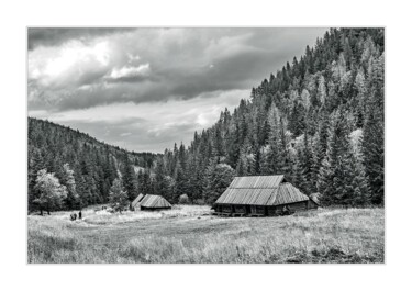 "Szałasy na polanie" başlıklı Fotoğraf Ryszard Stelmachowicz tarafından, Orijinal sanat, Dijital Fotoğrafçılık