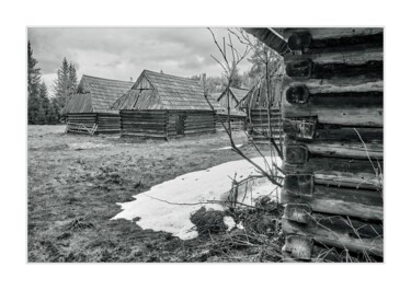 Фотография под названием "Szałasy pasterskie 3" - Ryszard Stelmachowicz, Подлинное произведение искусства, Цифровая фотограф…