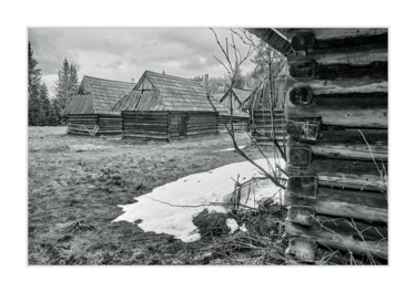 Fotografia zatytułowany „Szałasy pasterskie 3” autorstwa Ryszard Stelmachowicz, Oryginalna praca, Fotografia cyfrowa