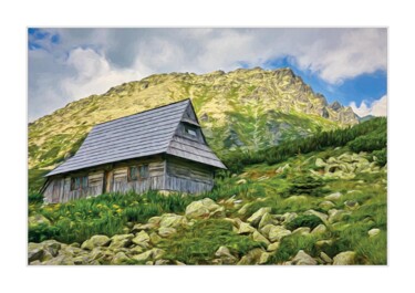 Fotografie mit dem Titel "Domek w Dolinie Pię…" von Ryszard Stelmachowicz, Original-Kunstwerk, Digitale Fotografie