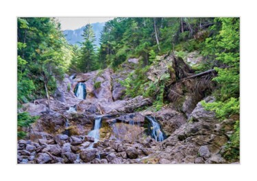 Fotografia zatytułowany „Sarni Wodospad” autorstwa Ryszard Stelmachowicz, Oryginalna praca, Fotografia cyfrowa
