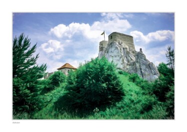 Fotografie getiteld "Na zielonym wzgórzu" door Ryszard Stelmachowicz, Origineel Kunstwerk, Digitale fotografie