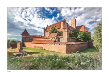 Photographie intitulée "Otoczony zielenią" par Ryszard Stelmachowicz, Œuvre d'art originale, Photographie numérique