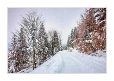 Fotografia zatytułowany „Pod Klimczokiem” autorstwa Ryszard Stelmachowicz, Oryginalna praca, Fotografia cyfrowa