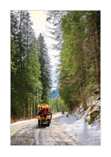 Fotografia zatytułowany „Transport umęczonych” autorstwa Ryszard Stelmachowicz, Oryginalna praca, Fotografia cyfrowa