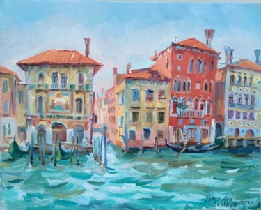 Painting titled "fluctuat nec mergit…" by Alexandra L. Zeltser, Original Artwork, Oil