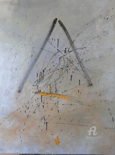 Картина под названием "The bird" - S.Alves, Подлинное произведение искусства, Масло