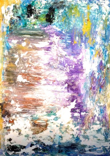 Картина под названием "Weeping tree_Arbol…" - Decolorado, Подлинное произведение искусства