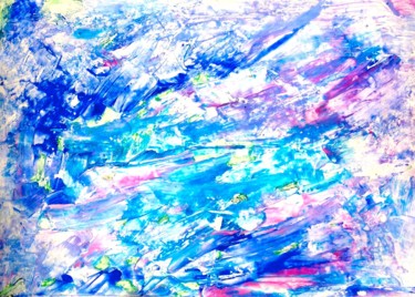 Painting titled "Tide  against storm…" by Decolorado, Original Artwork, Other