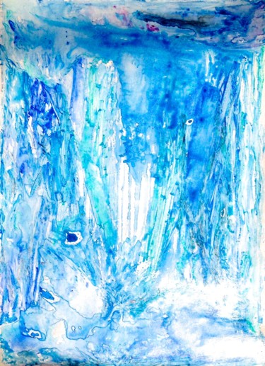 Pintura titulada "Fallen iceberg_Caid…" por Decolorado, Obra de arte original, Acrílico