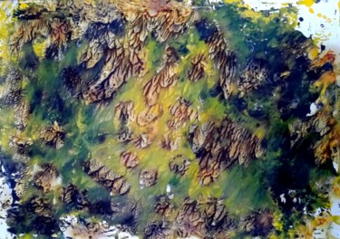 Painting titled "Barnacles-on-rock-p…" by Decolorado, Original Artwork, Other