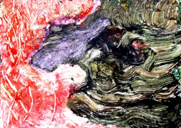 Pintura titulada "Shot-the-boar-dispa…" por Decolorado, Obra de arte original, Otro