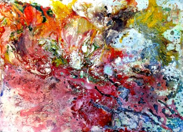 Painting titled "Pumice-piedra-pomez…" by Decolorado, Original Artwork, Acrylic