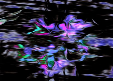 Digital Arts titled "Orchids night.jpg" by Decolorado, Original Artwork, Digital Painting