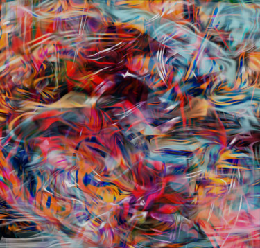 Digitale Kunst mit dem Titel "Jeux de vent - jueg…" von Decolorado, Original-Kunstwerk, Digitale Malerei