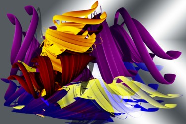 Цифровое искусство под названием "EL TRIO.jpg" - Decolorado, Подлинное произведение искусства, Цифровая живопись